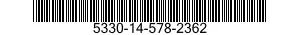 5330-14-578-2362 PACKING WITH RETAINER 5330145782362 145782362