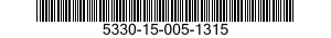 5330-15-005-1315 SEAL, RUBBER SPECIA 5330150051315 150051315