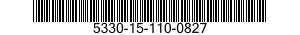 5330-15-110-0827 SLEEVE,SEAL,COUPLER 5330151100827 151100827