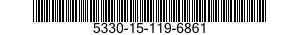 5330-15-119-6861 GASKET 5330151196861 151196861