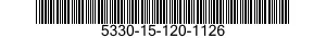 5330-15-120-1126 PACKING,PREFORMED 5330151201126 151201126