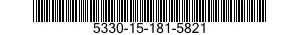 5330-15-181-5821 GUARNIZIONE FAST-CL 5330151815821 151815821