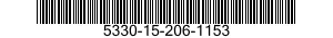 5330-15-206-1153 GASKET 5330152061153 152061153
