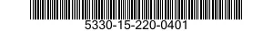 5330-15-220-0401 SOLID RIVET 5330152200401 152200401