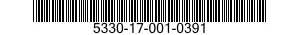 5330-17-001-0391 SEAL,PLAIN 5330170010391 170010391