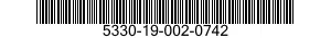 5330-19-002-0742 GASKET 5330190020742 190020742