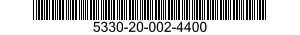 5330-20-002-4400 SEAL,NONMETALLIC SPECIAL SHAPED SECTION 5330200024400 200024400