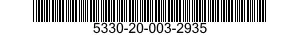 5330-20-003-2935 SEAL,NONMETALLIC ROUND SECTION 5330200032935 200032935