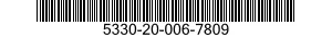 5330-20-006-7809 SEAL,NONMETALLIC SPECIAL SHAPED SECTION 5330200067809 200067809