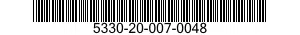 5330-20-007-0048 GASKET 5330200070048 200070048