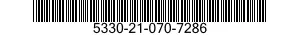 5330-21-070-7286 RUBBER STRIP 5330210707286 210707286