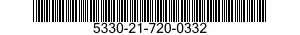 5330-21-720-0332 O-RING 5330217200332 217200332