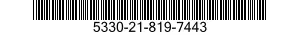 5330-21-819-7443 PACKING WITH RETAINER 5330218197443 218197443