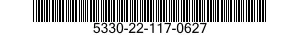 5330-22-117-0627 SEAL,NONMETALLIC ROUND SECTION 5330221170627 221170627