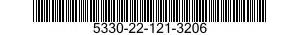 5330-22-121-3206 SEAL,NONMETALLIC SPECIAL SHAPED SECTION 5330221213206 221213206