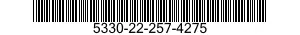 5330-22-257-4275 PACKING WITH RETAINER 5330222574275 222574275