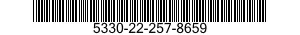 5330-22-257-8659 GASKET 5330222578659 222578659