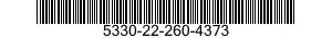 5330-22-260-4373 SEAL,NONMETALLIC ROUND SECTION 5330222604373 222604373