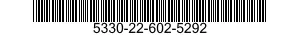 5330-22-602-5292 SEAL,NONMETALLIC SPECIAL SHAPED SECTION 5330226025292 226025292