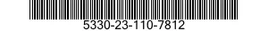 5330-23-110-7812 SEAL,NONMETALLIC ROUND SECTION 5330231107812 231107812