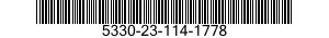 5330-23-114-1778 GASKET 5330231141778 231141778