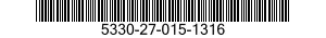 5330-27-015-1316 BACK-UP RING,PREFORMED PACKING 5330270151316 270151316