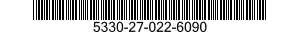 5330-27-022-6090 SEAL,NONMETALLIC SPECIAL SHAPED SECTION 5330270226090 270226090