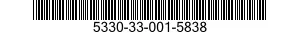 5330-33-001-5838 GASKET 5330330015838 330015838