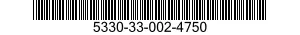 5330-33-002-4750 GASKET 5330330024750 330024750