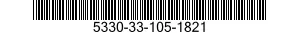 5330-33-105-1821 GASKET 5330331051821 331051821