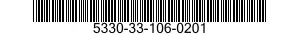 5330-33-106-0201 GASKET 5330331060201 331060201