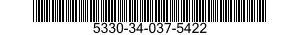 5330-34-037-5422 SEAL,RUBBER 5330340375422 340375422