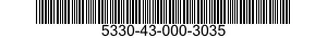 5330-43-000-3035 RETAINER SLEEVE,SEAL 5330430003035 430003035