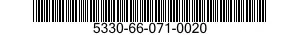 5330-66-071-0020 GASKET 5330660710020 660710020