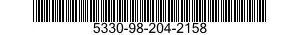 5330-98-204-2158 SEAL ASSEMBLY,SHAFT,SPRING LOADED 5330982042158 982042158