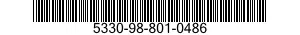 5330-98-801-0486 FELT,MECHANICAL,PREFORMED 5330988010486 988010486