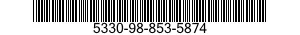 5330-98-853-5874 GASKET 5330988535874 988535874