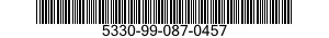 5330-99-087-0457 SEAL,NONMETALLIC SPECIAL SHAPED SECTION 5330990870457 990870457