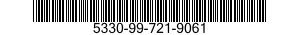 5330-99-721-9061 SEAL,NONMETALLIC SPECIAL SHAPED SECTION 5330997219061 997219061