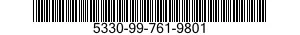 5330-99-761-9801 GASKET 5330997619801 997619801