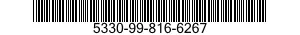 5330-99-816-6267 GASKET 5330998166267 998166267
