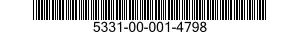 5331-00-001-4798 O-RING 5331000014798 000014798