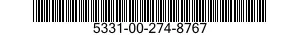 5331-00-274-8767 O-RING 5331002748767 002748767