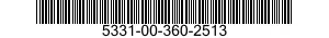5331-00-360-2513 O-RING 5331003602513 003602513