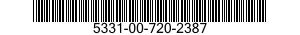 5331-00-720-2387 O-RING 5331007202387 007202387