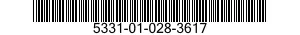 5331-01-028-3617 O-RING 5331010283617 010283617