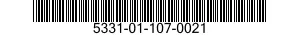5331-01-107-0021 O-RING 5331011070021 011070021