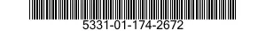 5331-01-174-2672 O-RING 5331011742672 011742672