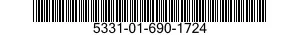5331-01-690-1724 O-RING 5331016901724 016901724