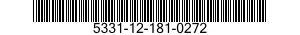 5331-12-181-0272 O-RING 5331121810272 121810272